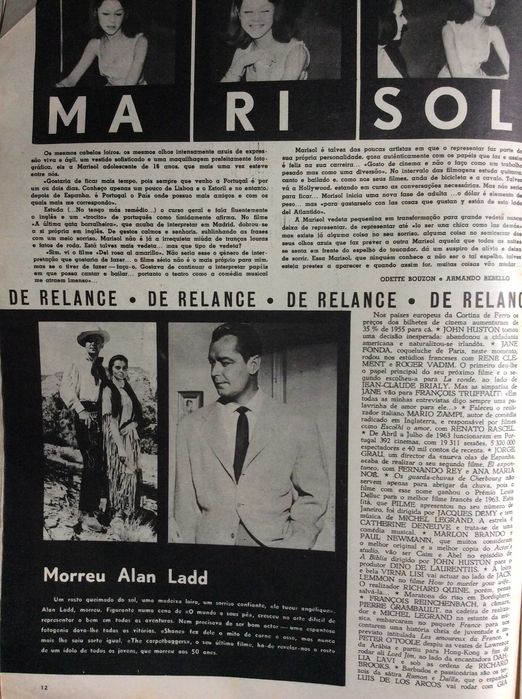 Filme, Revista Mensal de Cinema,Fevereiro de 1964