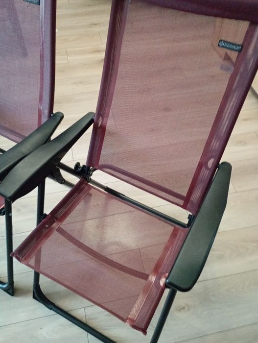 Krzesła ogrodowe składane kesser