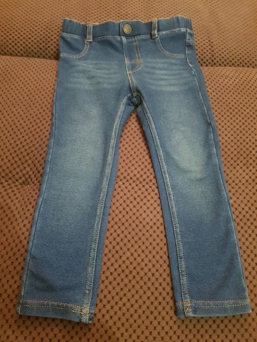 Spodnie Legginsy jeansowe H&M rozmiar 92