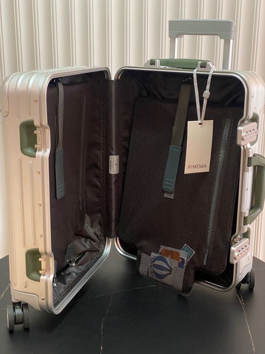 Валіза Rimowa Twist  olive алюмінієва ручна поклажа /чемодан алюминиевый для ручной клади