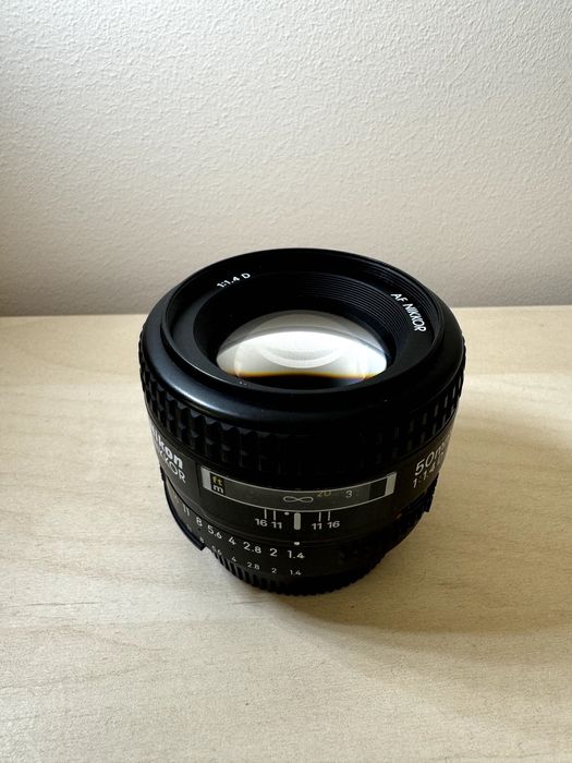 Nikon 50mm f/1.4 AF-D - Objectiva NIKKOR + filtro ND variável