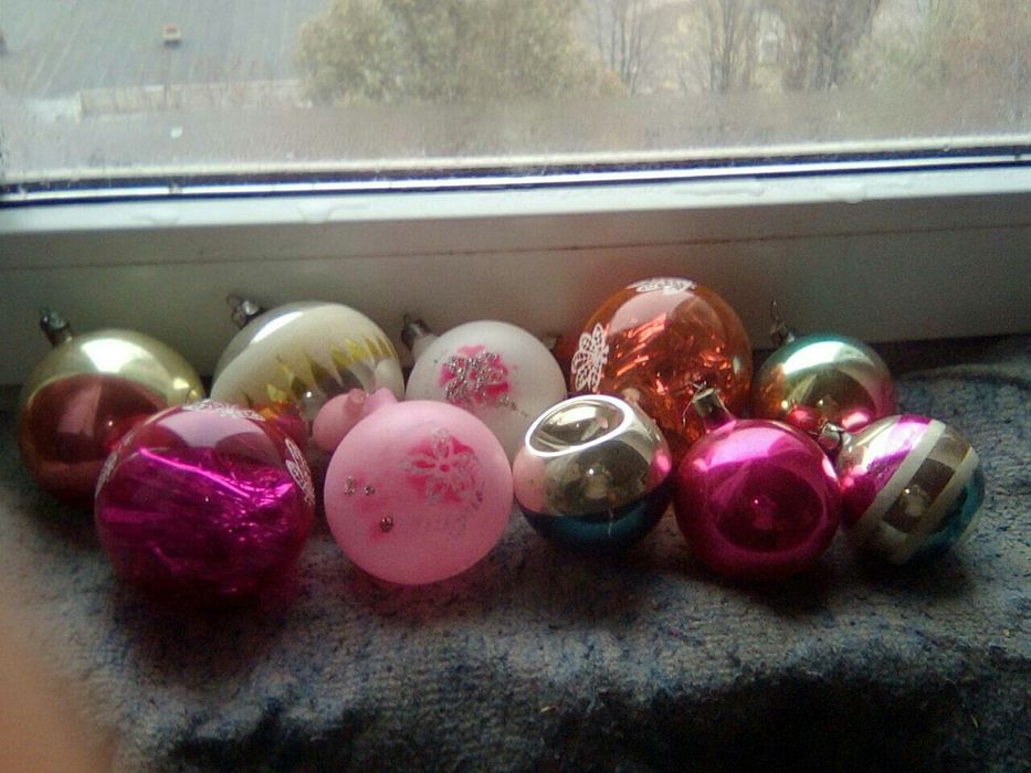 Елочные игрушки СССР