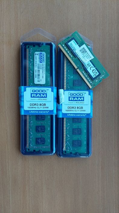Memória RAM 2x8Gb DDR3