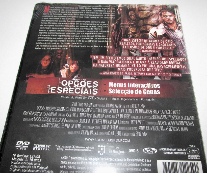 Entregue À Morte "Left For Death" Filme DVD