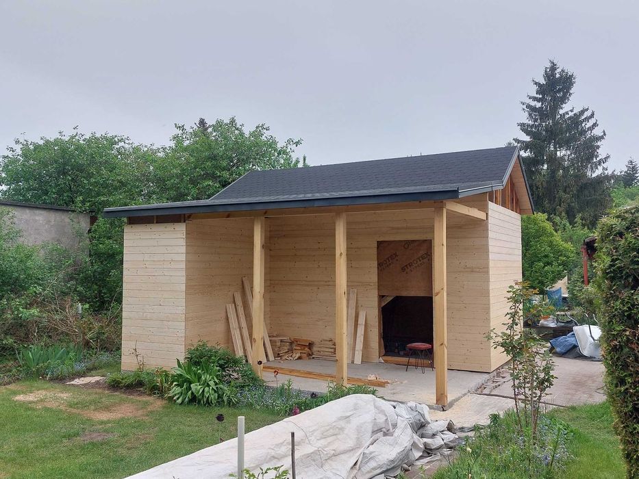 Dom letniskowy szkieletowy 35m2
