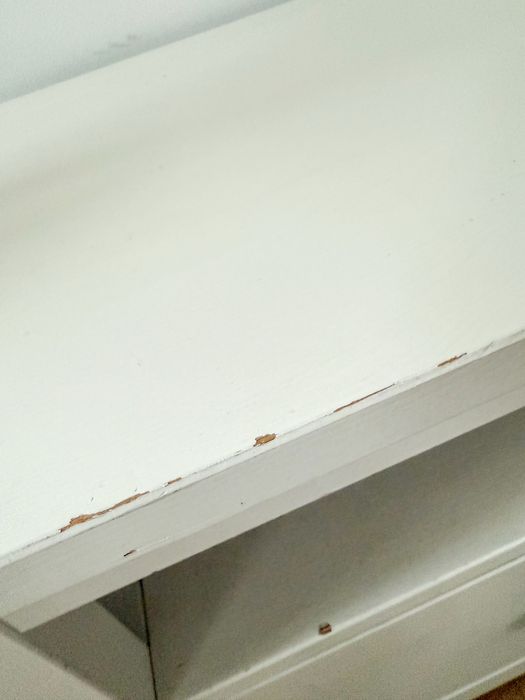 Szafka pod RTV TV Biała bejca ikea hemnes drewniana