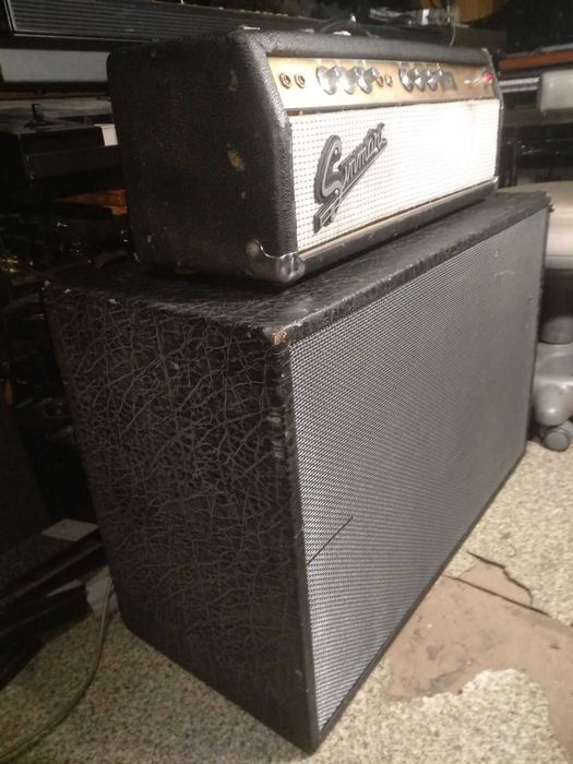 Бас-гитарный кабинет 2х12"+HF Driver. В стиле Ampeg. Обмен.