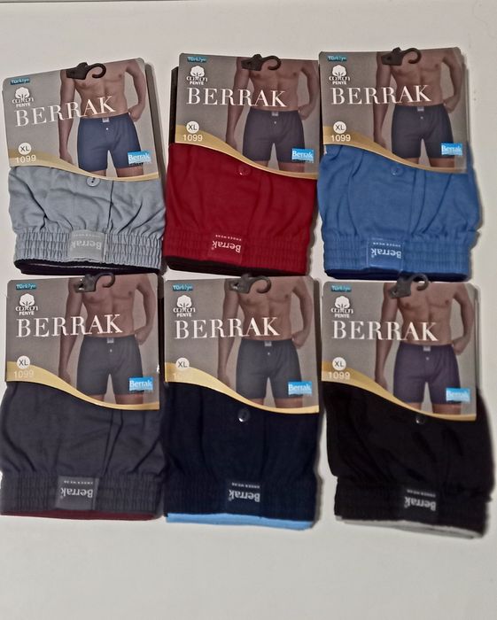 Трусы семейные Berrak чоловічі семейні 100 % коттон Турция натуральные