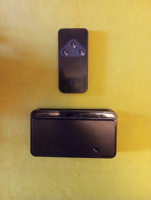 Adaptador HDMI com 4 portas e comando64309668914817126