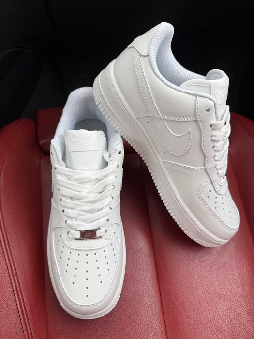 (БЕЗ ПЕРЕДОПЛАТИ) Nike Air Force 1 Low Classic Premium White найк аір