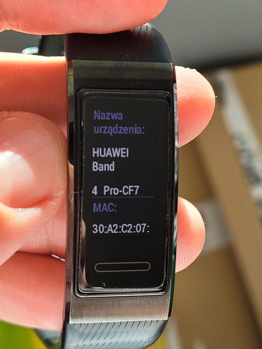 TANIO!! Opaska Huawei jak NOWA