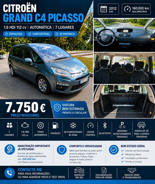 Citroën C4 Grand Picasso - Nacional