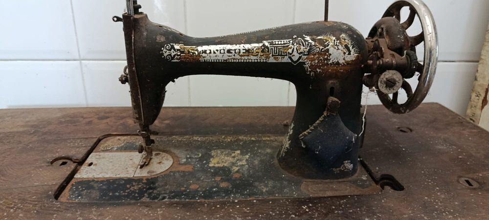 Máquina costura Singer vintage