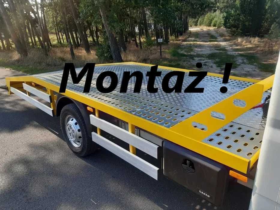 Nowy! Najazd Zabudowa Autolaweta Laweta ocynk aluminium pomoc drogowa