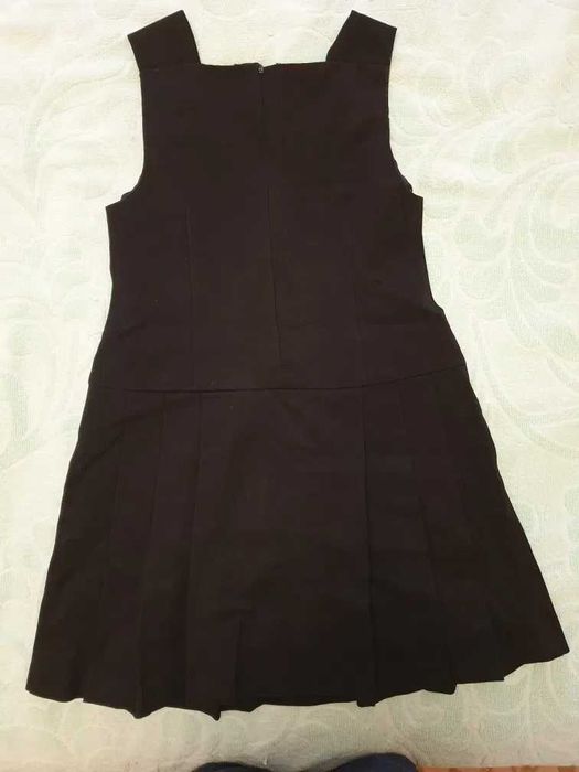 Школьный сарафан Милана чёрный, .128р
