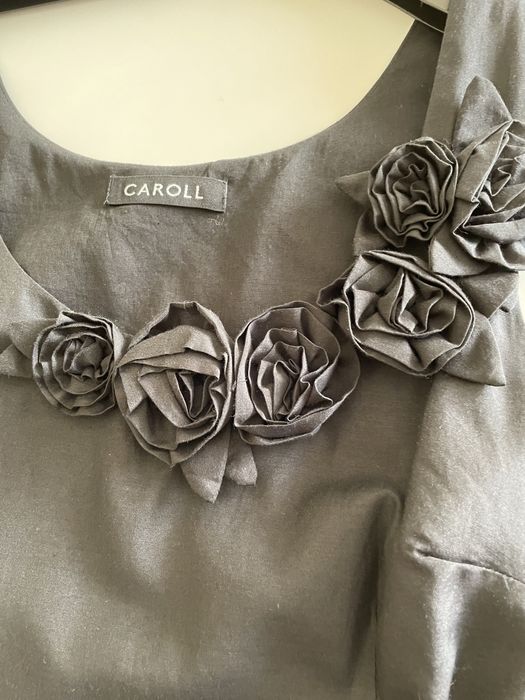 Vestido preto caroll