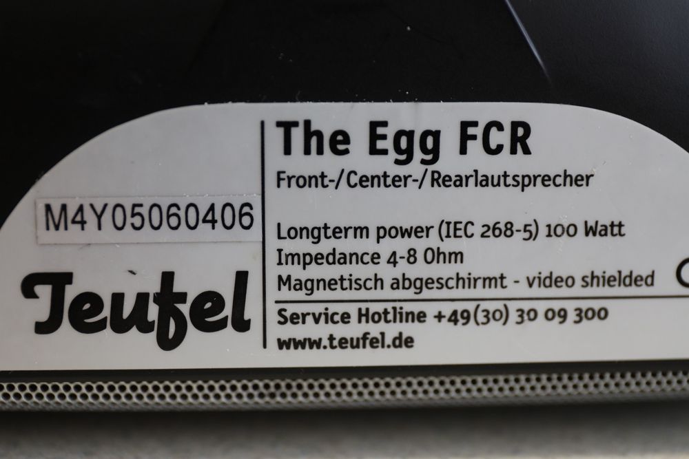 Teufel  The Egg FCR  4 - 8 om 100 wat