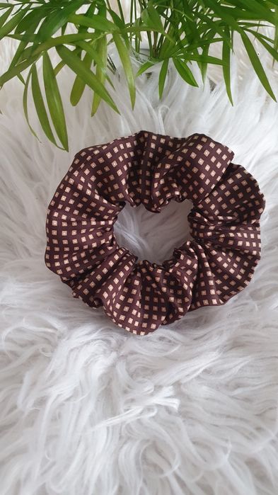 Scrunchie jedwabne