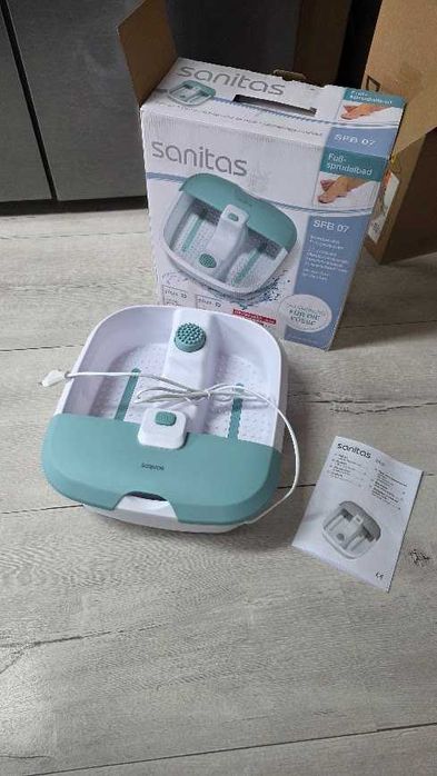 Hydromasażer do stóp Sanitas SFB07 masaż wibracyjny stóp 60 W