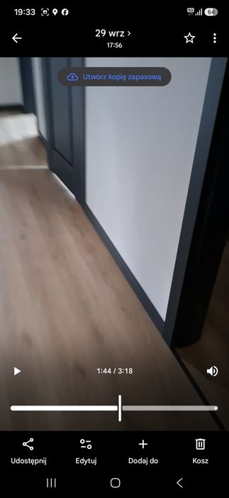 Listwa przypodłogowa Espumo ESP205 Antracyt