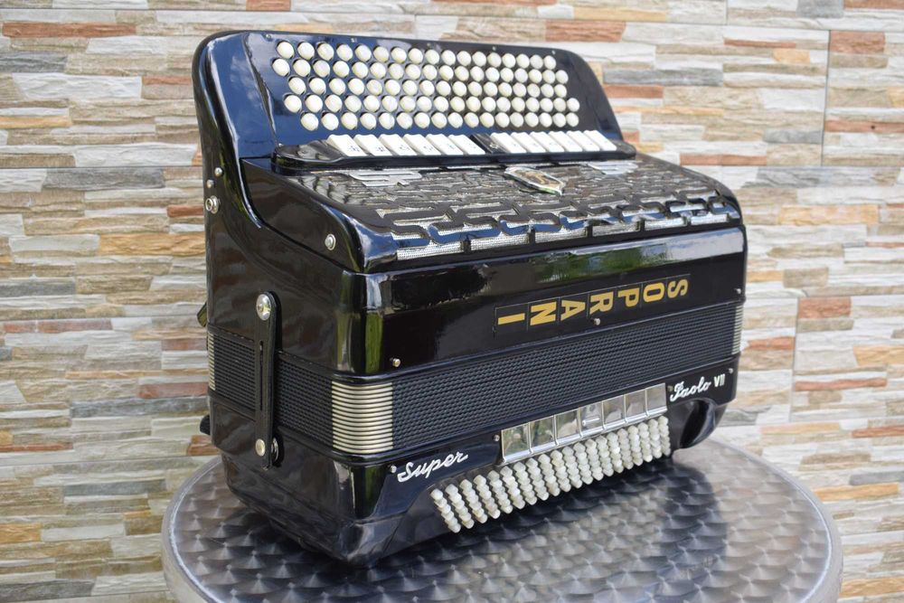 Acordeao Paolo Soprani 4 Voz 120 Baixos,N 147
