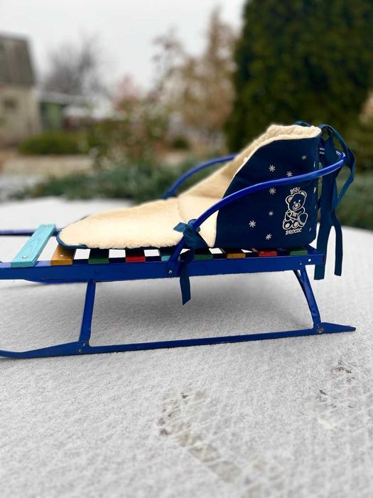 Санки дитячі з підстилкою