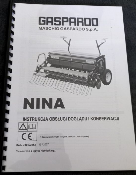 Siewnik Talerzowy Gaspardo Nina 3m jak Amazone, Pottinger, Kuhn, Kvern