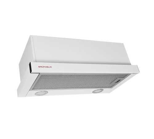 Витяжка GVT 115 W 50 телескоп. Біла 50 см. (GRUNHELM)