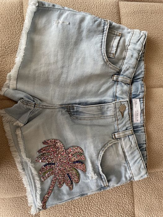 Calções ganga Zara 11-12 anos