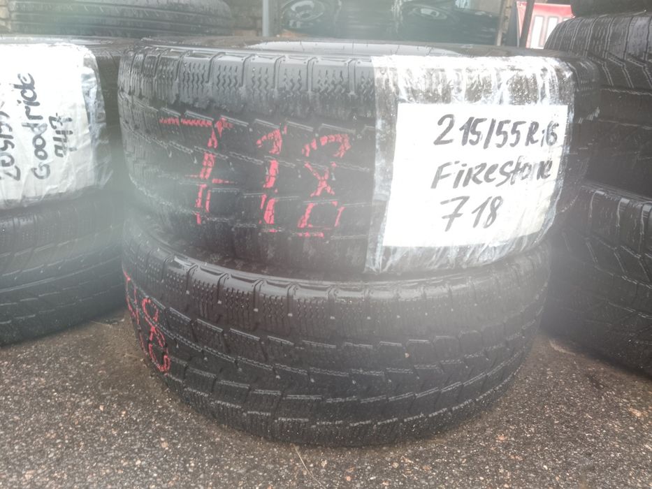 Пара зимових шин Firestone 215/55 R16