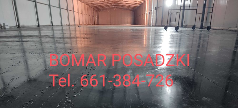 Posadzki betonowe przemysłowe oraz z Mixokreta