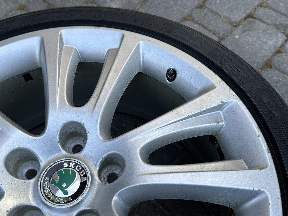 Koła Škoda Octavia II (RŠ), 18 cali, 5x112! Stan DB+! Wysyłka!