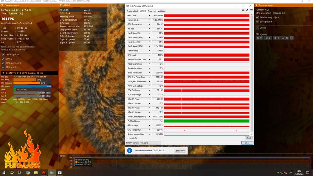 Gigabyte RTX 3070 Gaming OC 8GB GDDR6 | МАГАЗИН | Гарантія 90 днів