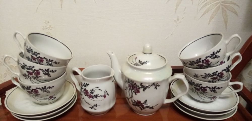 Сервиз чайный "Сакура" 14 предметов