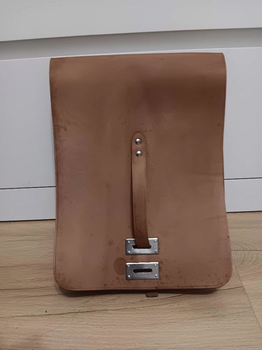 Torba raportówka PRL Skóra naturalna