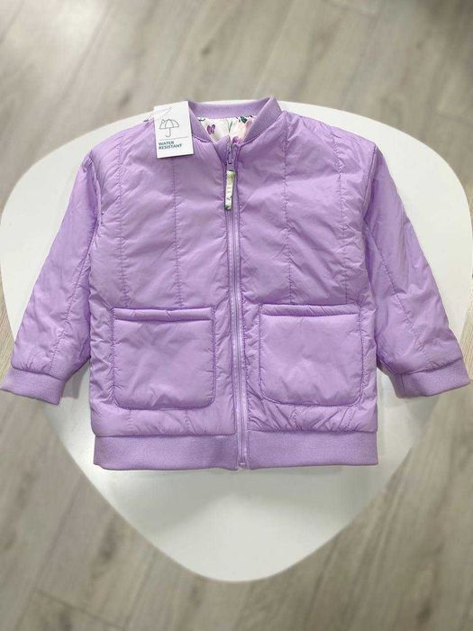 Куртка бомбер вітрівка комбінезон дощовик для дівчинки 2-3 роки 92-98