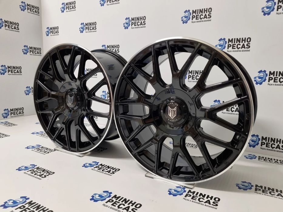 Jantes FOX VR3 em 17 Black Polish (5x100 | 5x112)