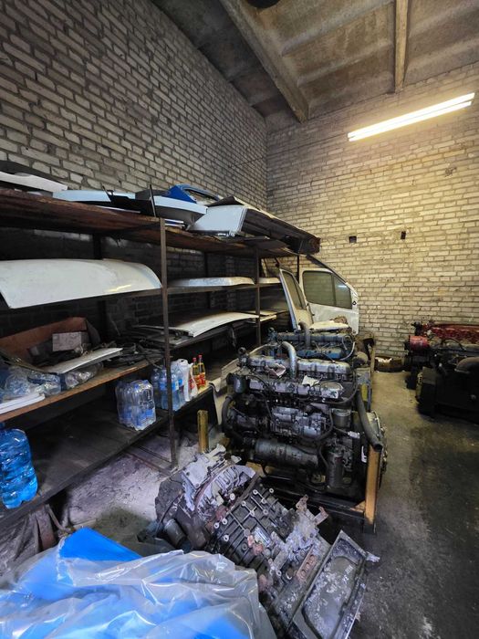 silnik diesel Steyr 6 cylindrowy, sprawny