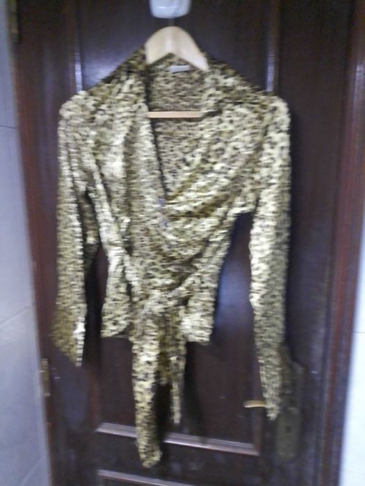 Blusa leopardo de trespasse