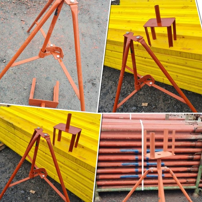 NOWE Stemple budowlane metalowe podpory sztyce Szalunki stropowe Doki