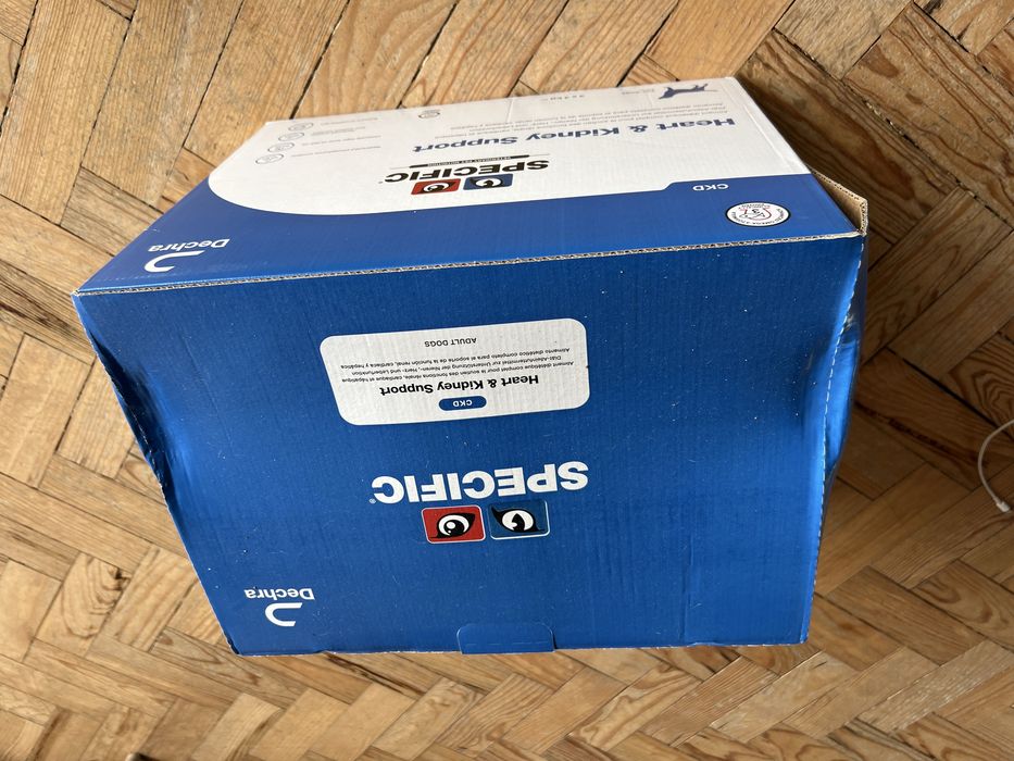 3 sacos (3x4) alimentação seca Specific heart and kidney 12 Kg