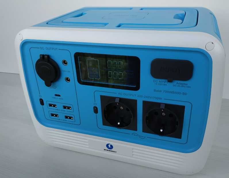 Зарядня станція Zonergy 700W lifepo4 573Wh