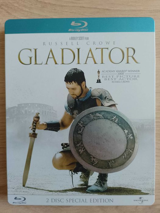 Gladiator steelbook 2 z blu-ray wersja rozszerzona