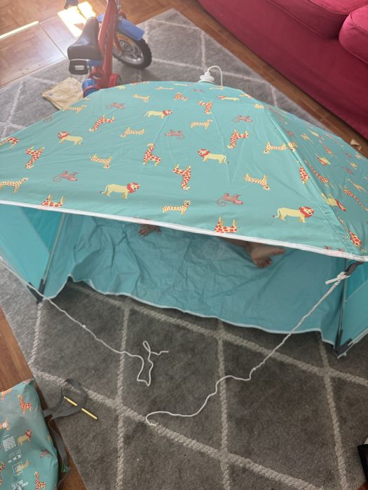 Tenda de praia para bebé