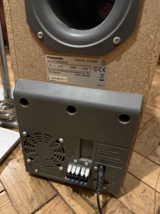 Sistema de Som 5.1 Surround Panasonic c/Leitor