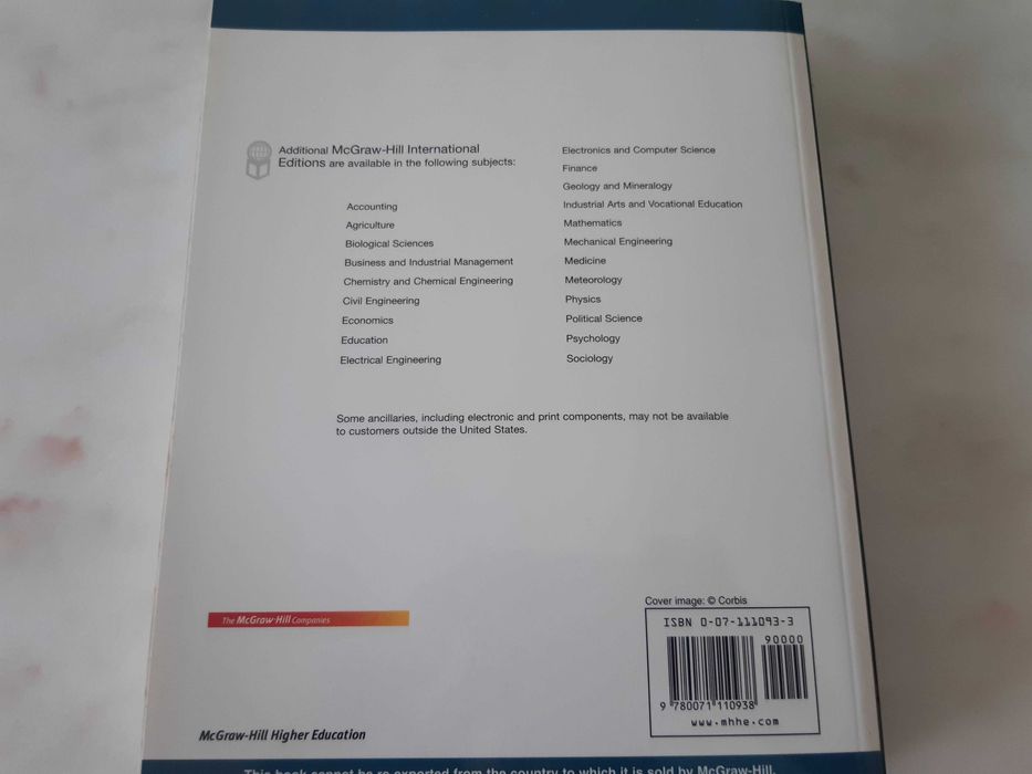Livro"International Economics",International Edition,McGraw-Hill, novo
