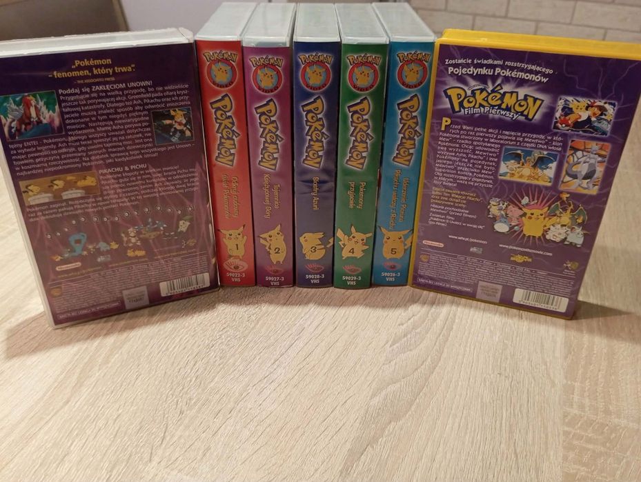 Okazja Kasety VHS "pokemon "