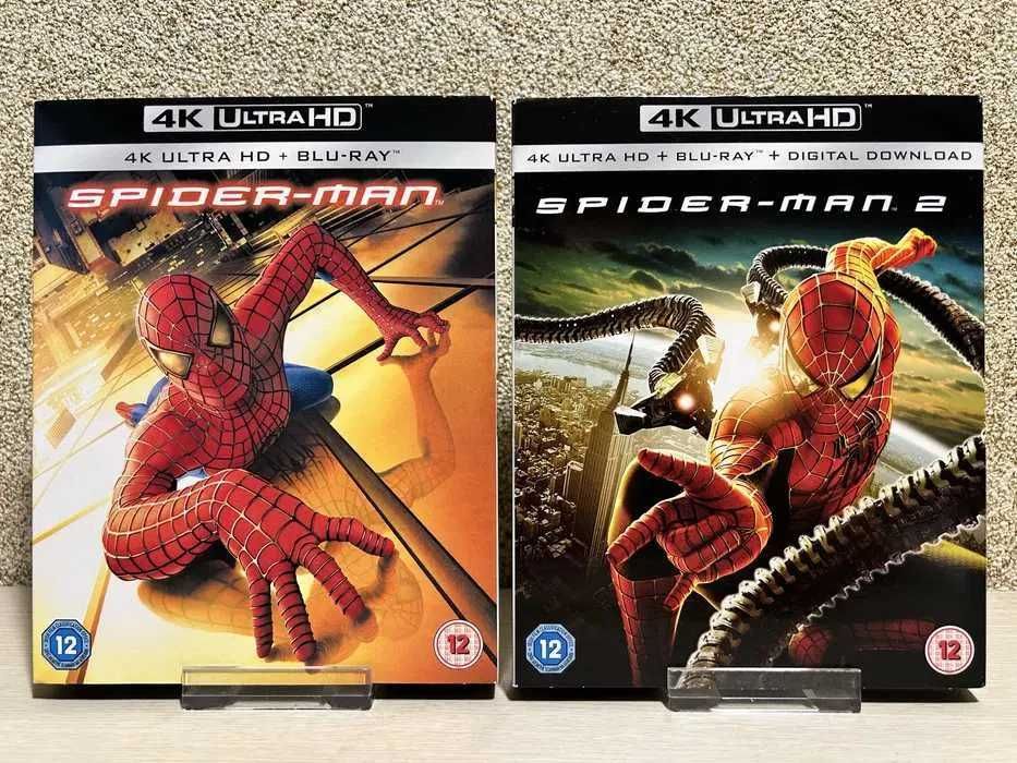 4K UHD Blu-ray Человек-паук / Парк Юрского периода с переводом.