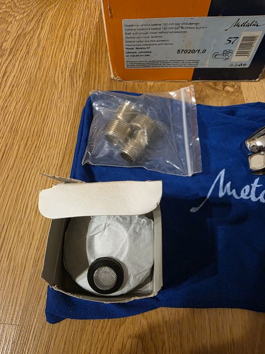 Bateria wannowa z głowicą ceramiczną Novaservis Metalia 57020