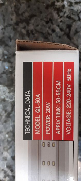 Aquário de 17Ltr com iluminação